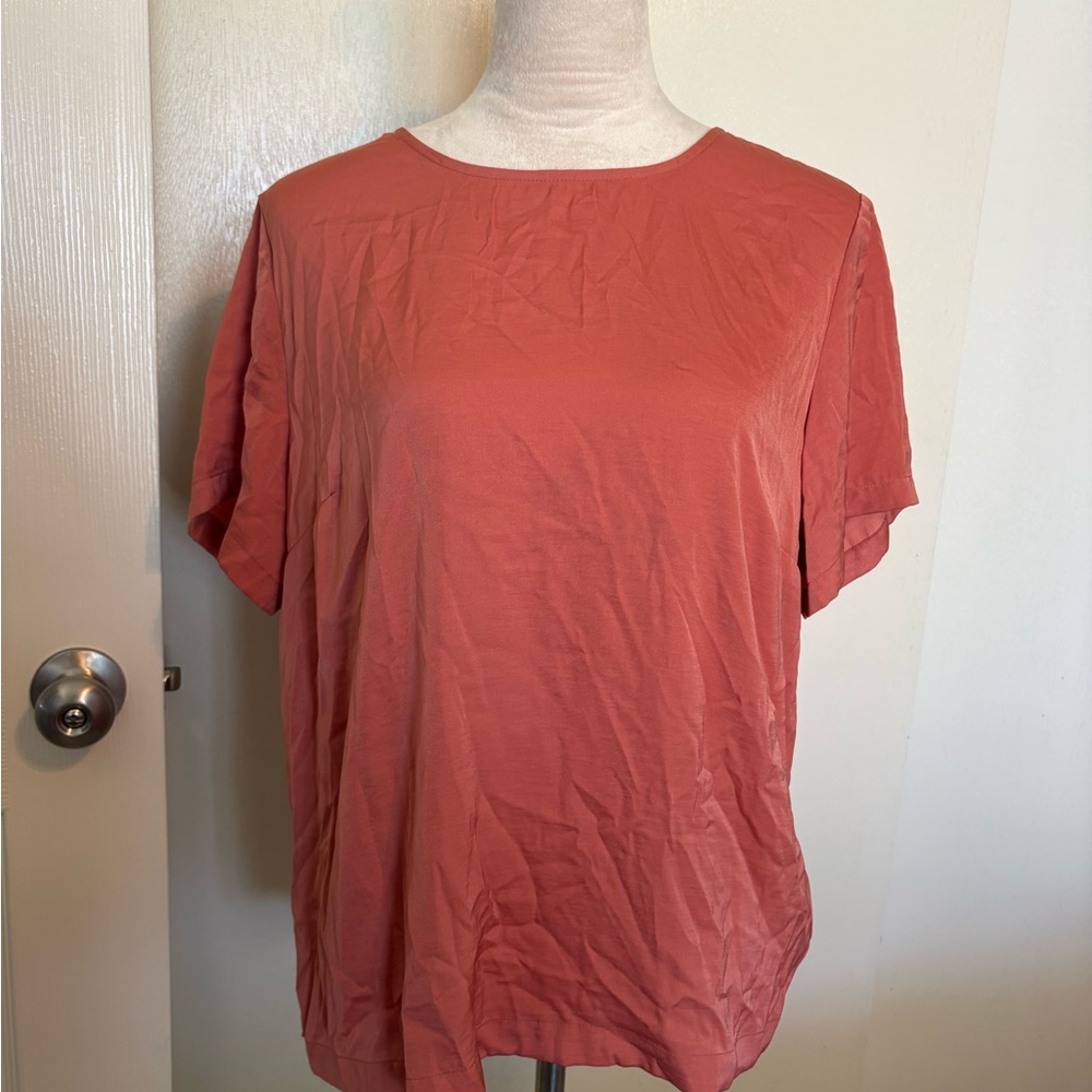 a new day Women's Short Sleeve Top in Coral